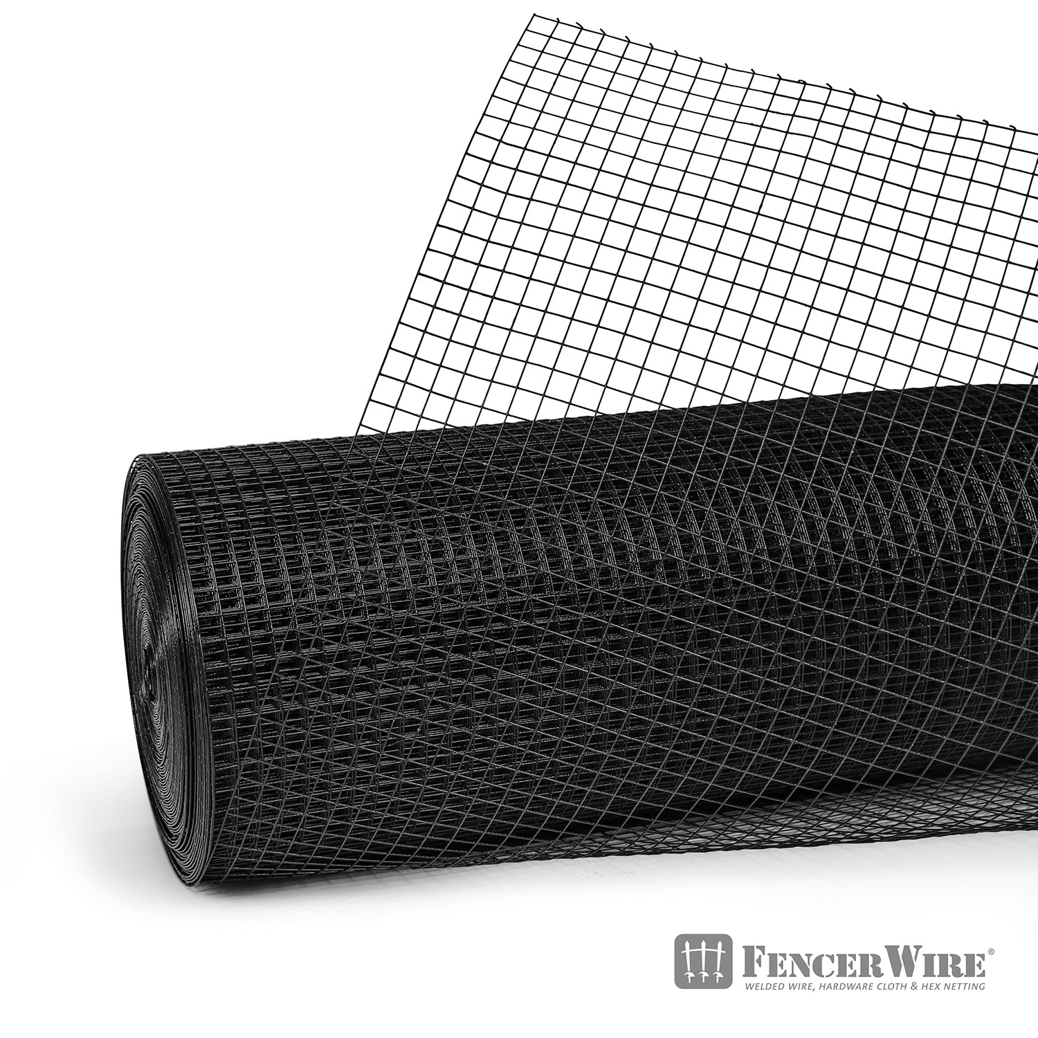 Home Improvement Fence - Fencer Wire 19 Gauge Black Vinyl