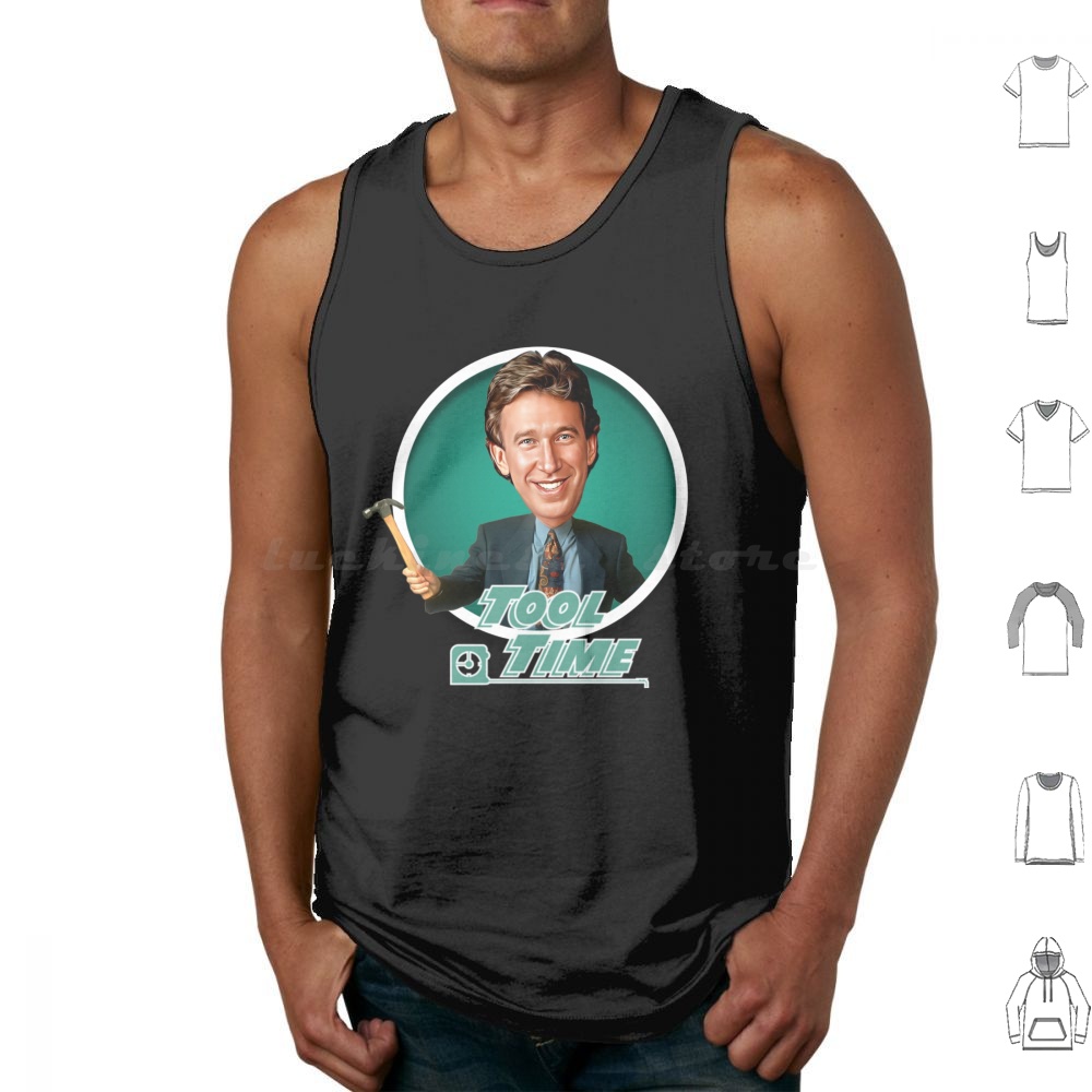 Home Improvement With Tim Taylor - Tim Allen-Tool Time Tank Tops Vest