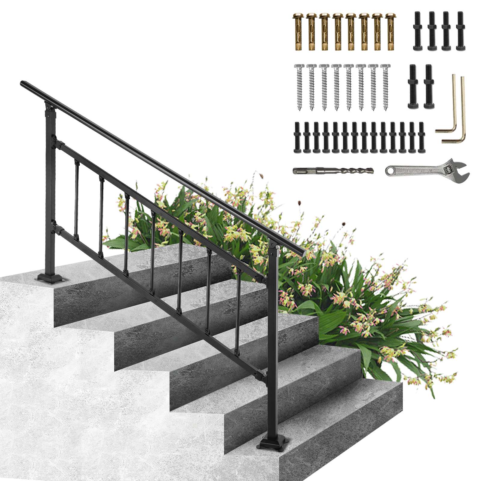 SucceBuy Iron Handrail Stair R - Home Improvement Fence 评论和价格