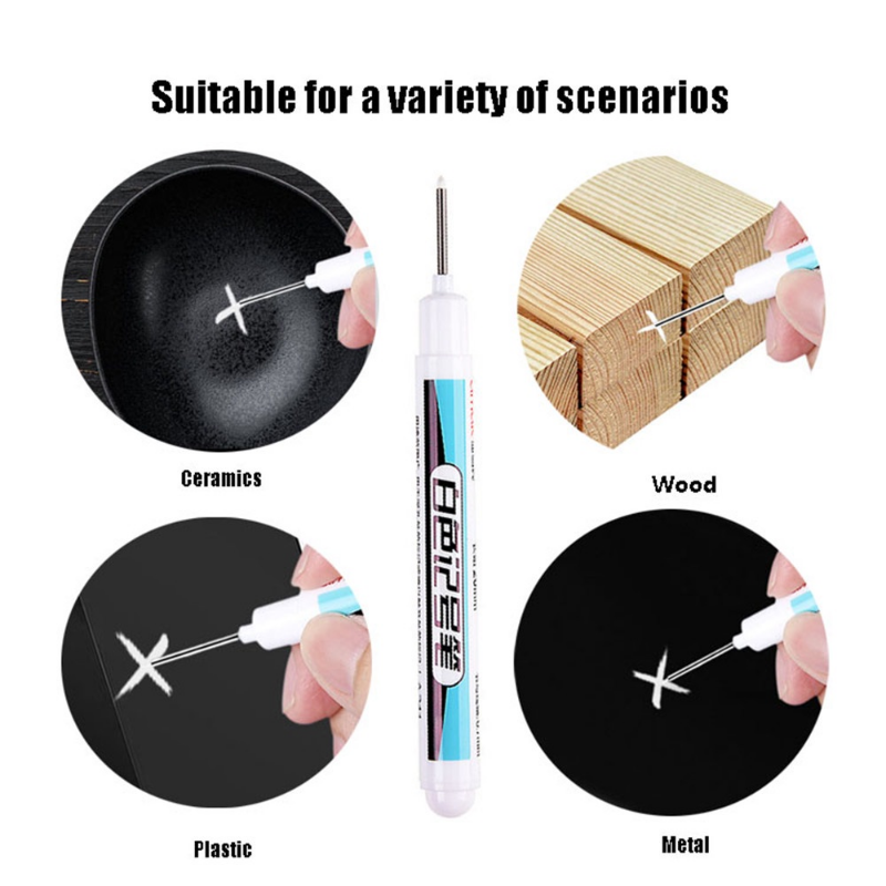 10Pcs/Set Permanent Oily Long  - Home Improvement Warehouse 评论和价格