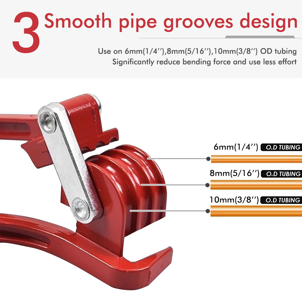 3-in-1 Pipe Bender Tool,90-180 - Home Improvement Youtube 评论和价格