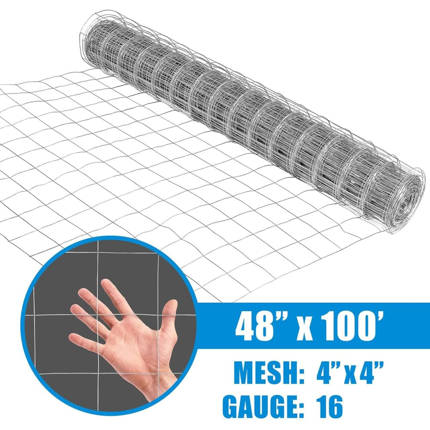 CAPHAUS 16 Gauge Galvanized We - Home Improvement Fence 评论和价格