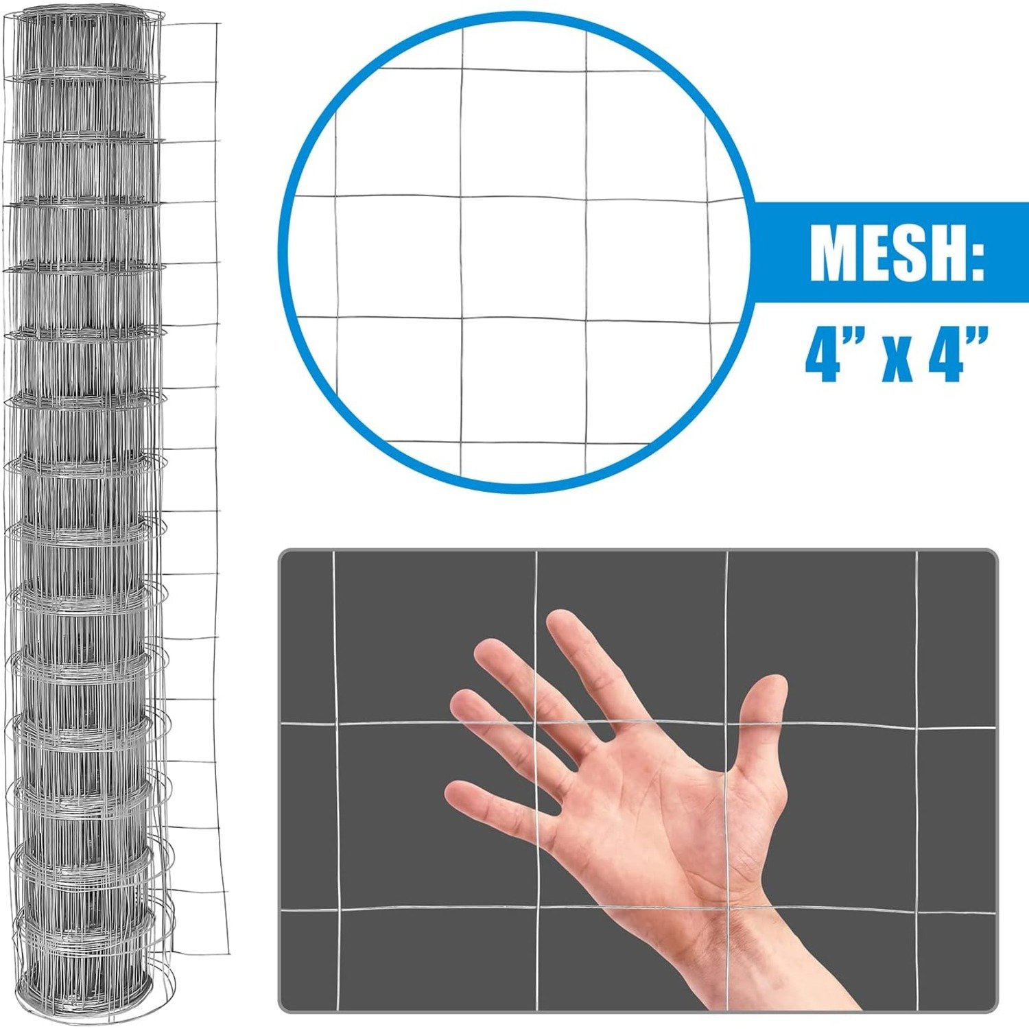 CAPHAUS 16 Gauge Galvanized We - Home Improvement Fence 评论和价格