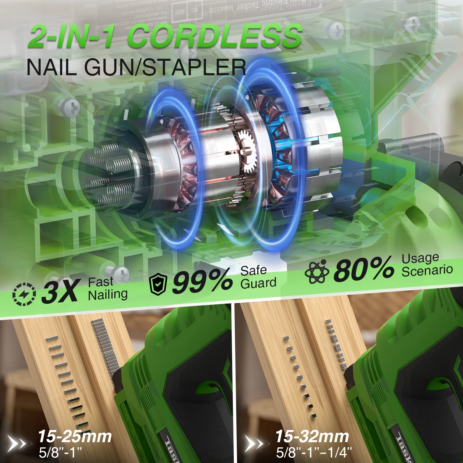 TaskStar Cordless Brad Nailer  - Home Improvement Loan 评论和价格