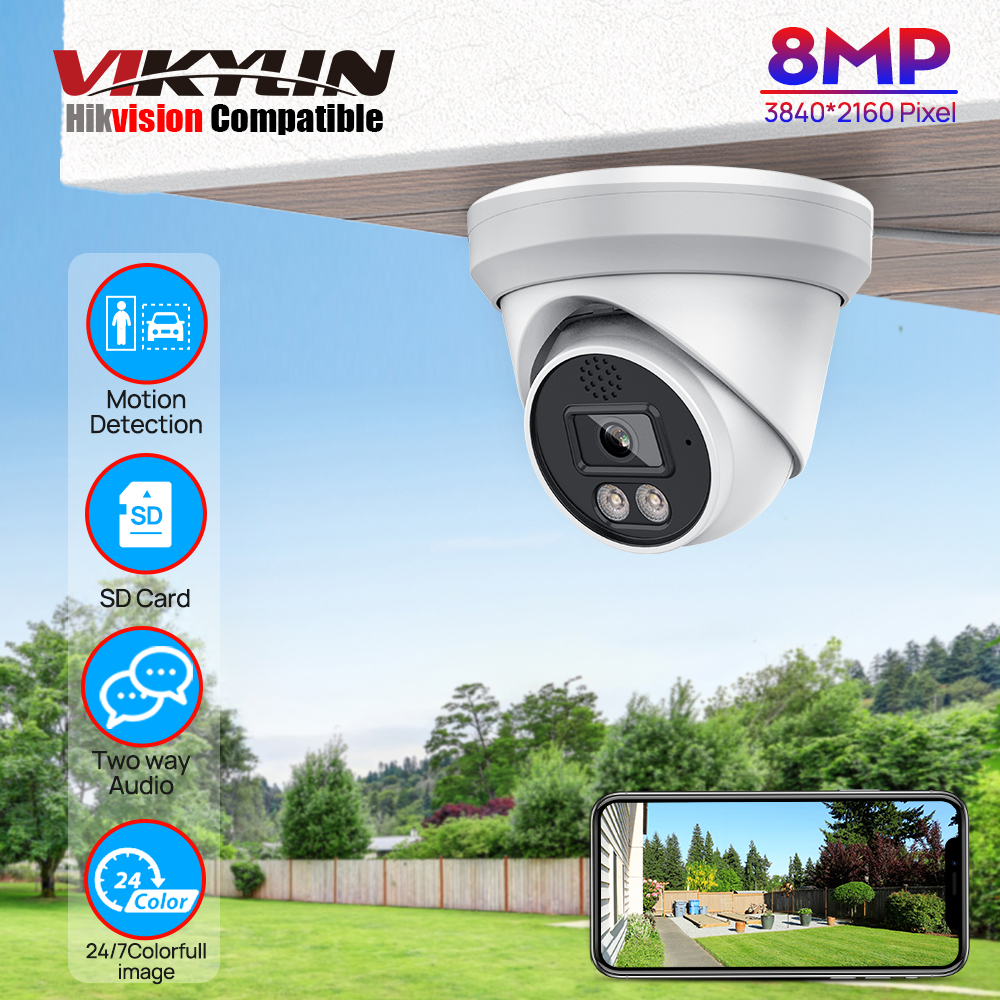 Vikylin 6/8MP 4K Full-Color Ni - Home Improvement Videos 评论和价格