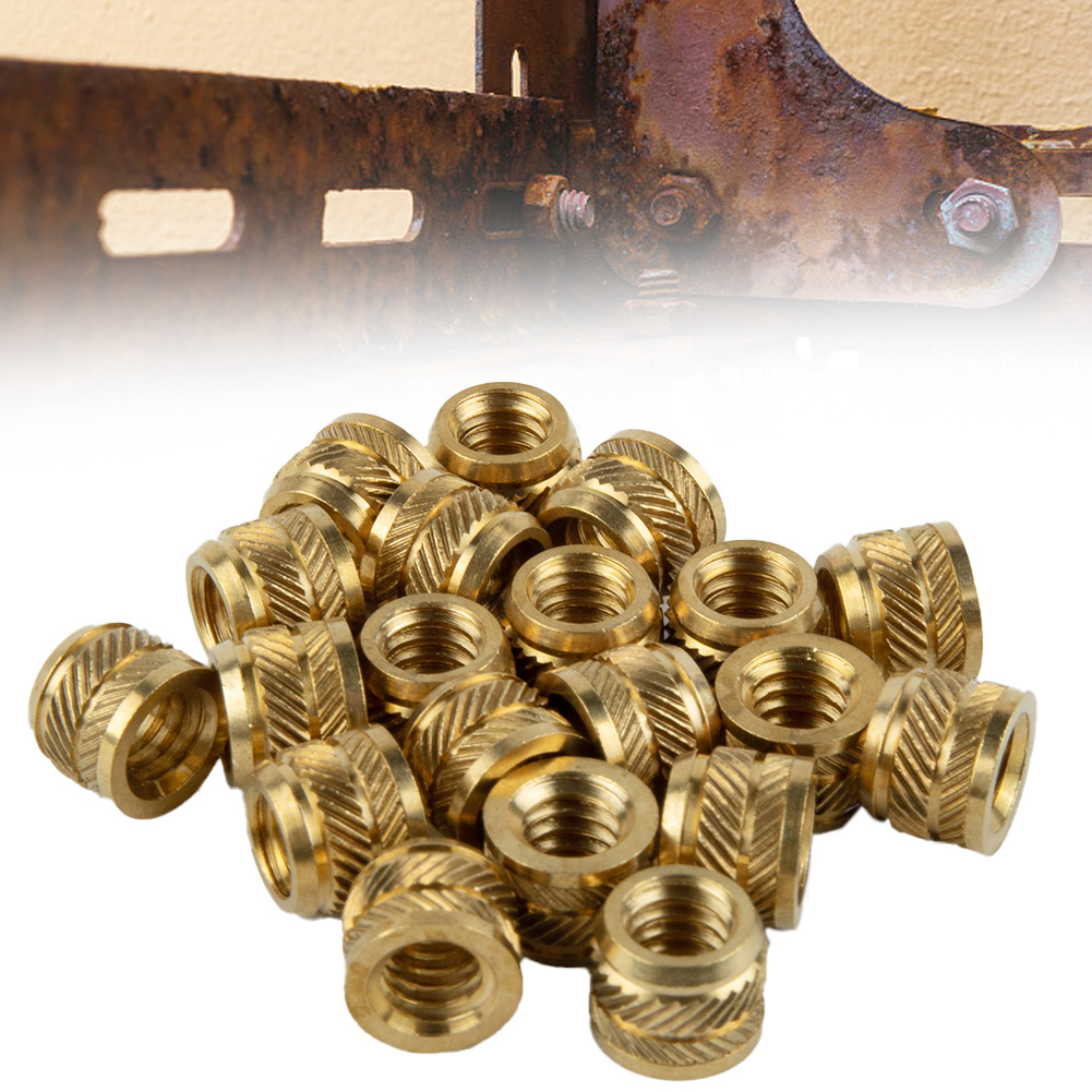 20pcs Brass Nuts 1/4-20 Thread - Home Improvement Warehouse 评论和价格